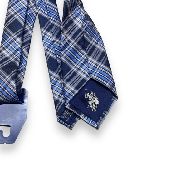 U.S. Polo Assn. Men's Plaid Tie NWT - Picture 3 of 3